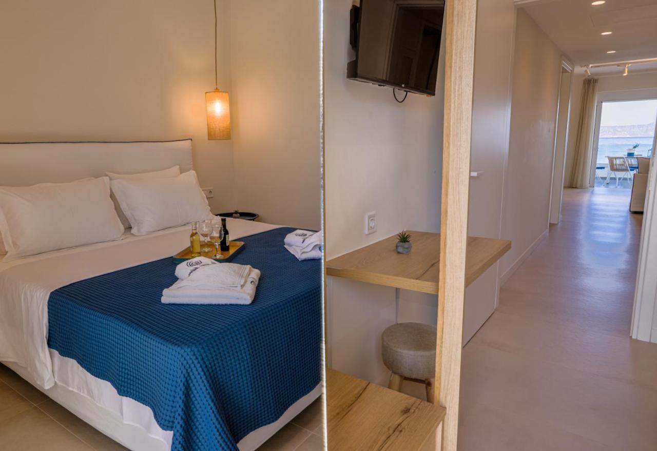 Vrahati La Mer Bleue Beachfront Boutique Apartments מראה חיצוני תמונה