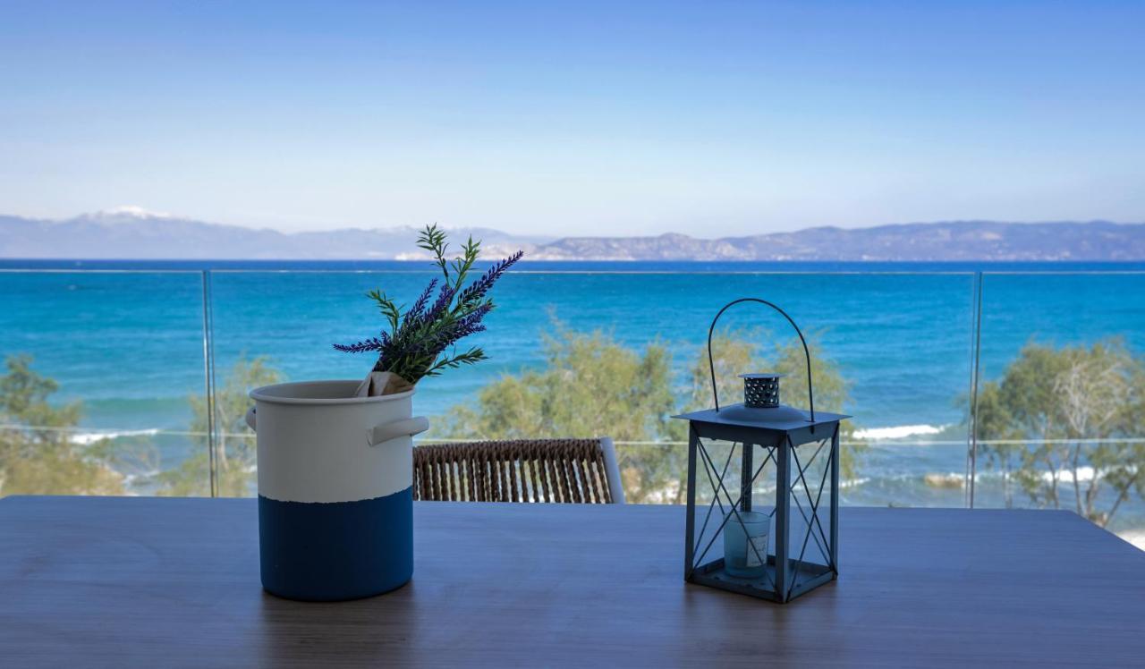 Vrahati La Mer Bleue Beachfront Boutique Apartments מראה חיצוני תמונה